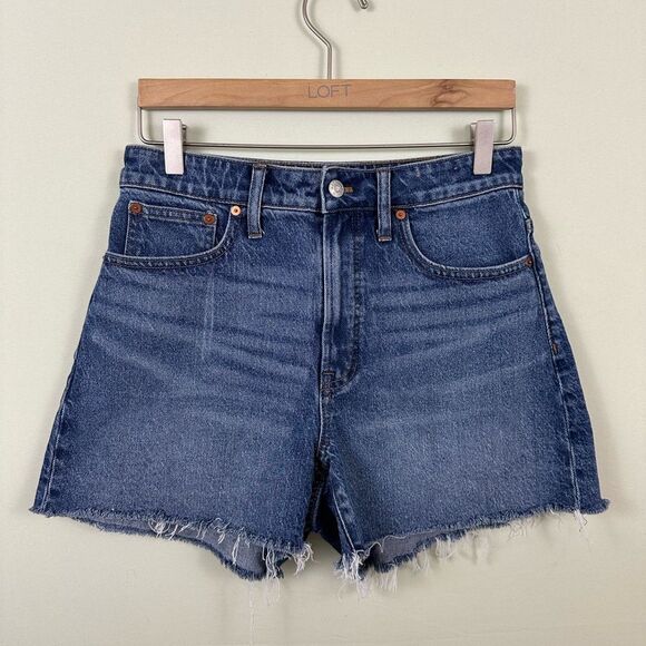 Madewell Pants - Madewell The CurvyPerfect Vintage Short Hugh Rise Medium Wash Denim